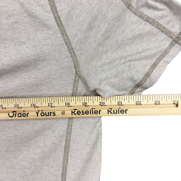 Swiss Tech T-Shirt Mens M Oatmeal Lightweight Heathered Performance - Picture 8 of 11